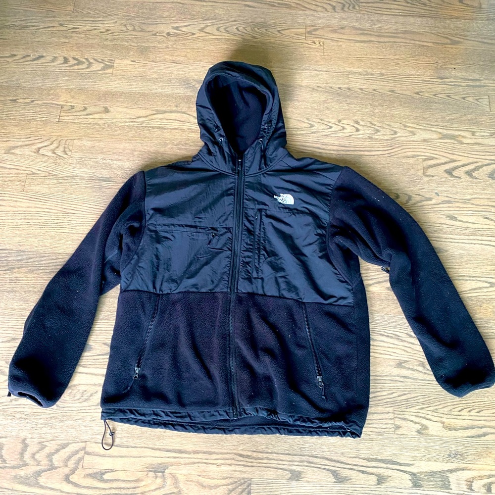 The North Face black Denali jacket